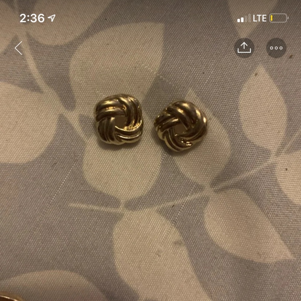 Golden earrings